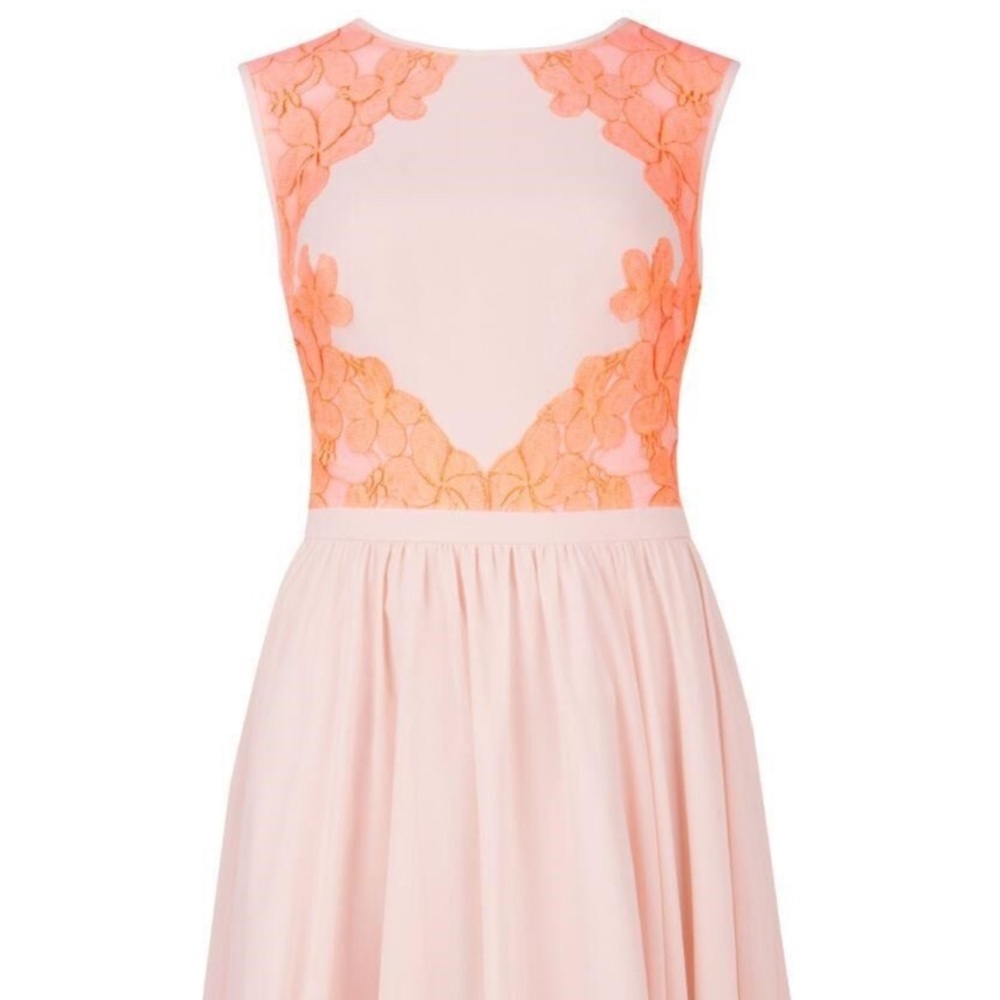Ted baker floral lace dress